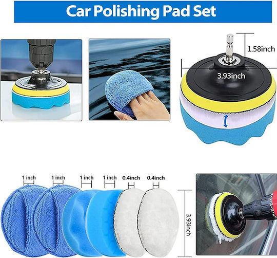 Car Tire Washing Set with 26 Pieces