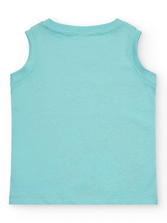 Kids' Shirt Sleeveless Light Blue