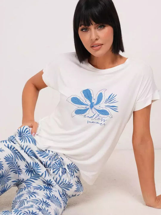 Bonatti Winter Damen Pyjama-Set Weiß