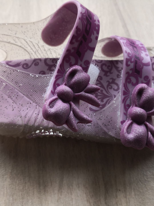 Kinder Anatomische Badeschuhe Lila