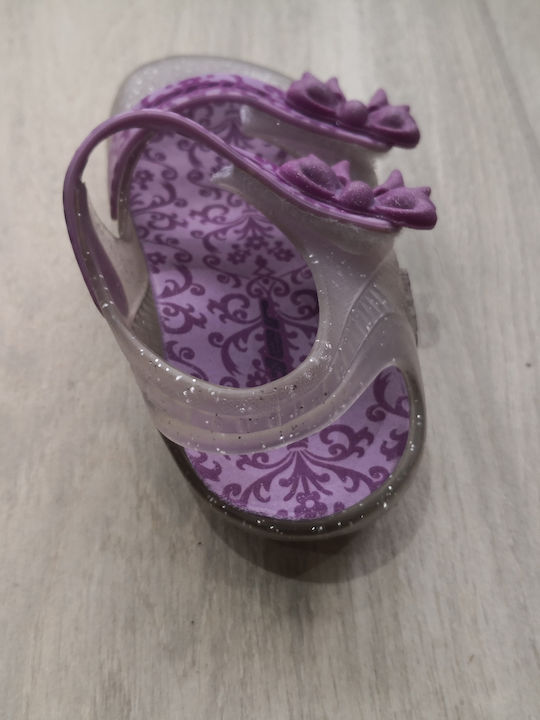 Kinder Anatomische Badeschuhe Lila