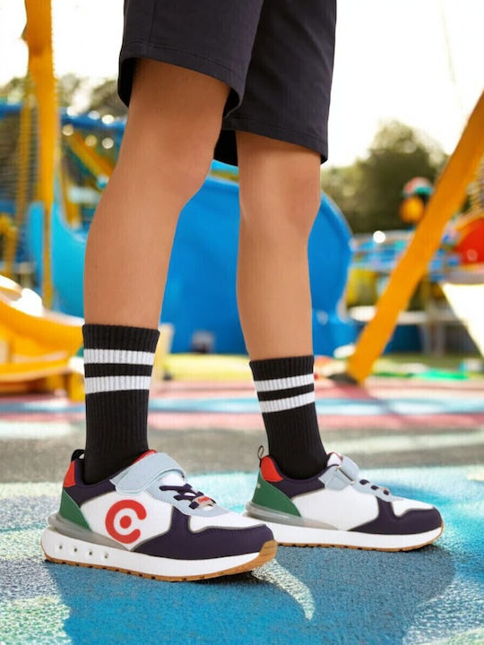 Încălțăminte sport Joasa pentru copii cu scai Multicolor