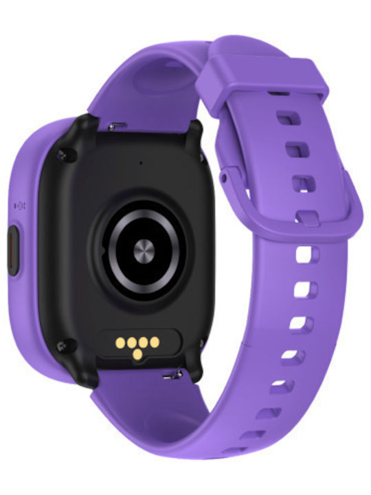 Kiddoboo Kids Smartwatch WatchMe 4G K3 Gen2 with Camera Pink/Purple