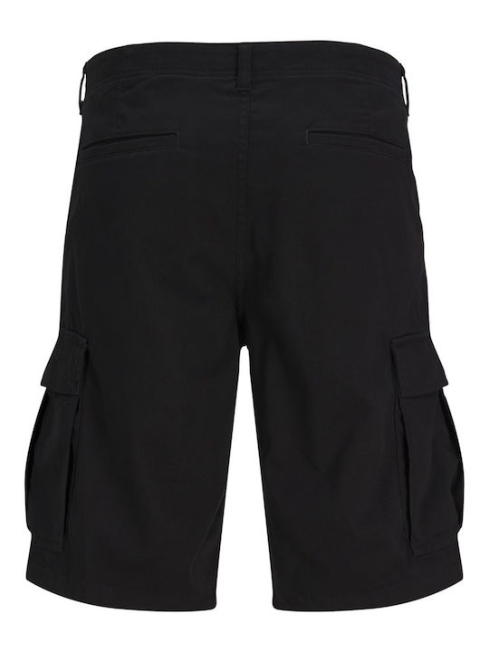 Kinder-Shorts/Bermudas Stoff Schwarz