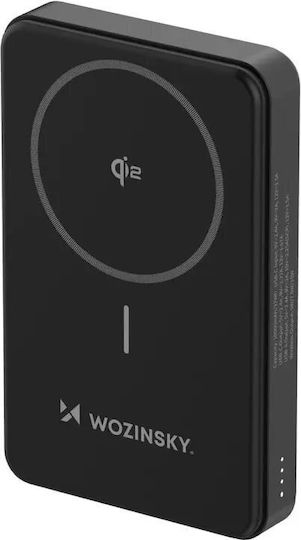 Wozinsky WLWP-10KA0Y3S Power Bank 10000mAh 22.5W με Θύρα USB-A και Θύρα USB-C Power Delivery Μαύρο