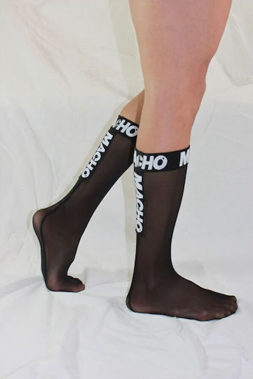 Macho Underwear Секси мъжки чорапи Черен