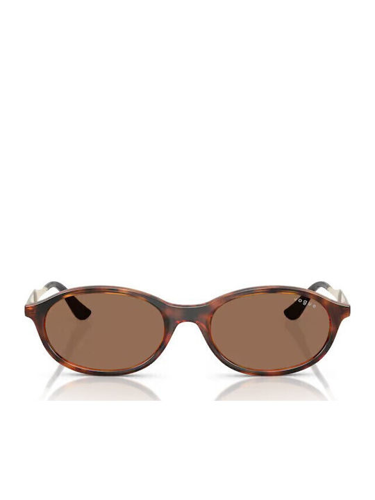 Vogue Feminini Ochelari de soare cu Maro Tortoise Cadru și Maro Lentilă VO5625S W656/73