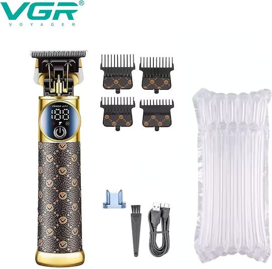 VGR Professional Hair Clipper Brown V-942