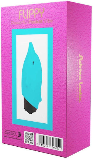 Adrien Lastic Flippy Mini Δονητής Bullet 7.5cm Blue