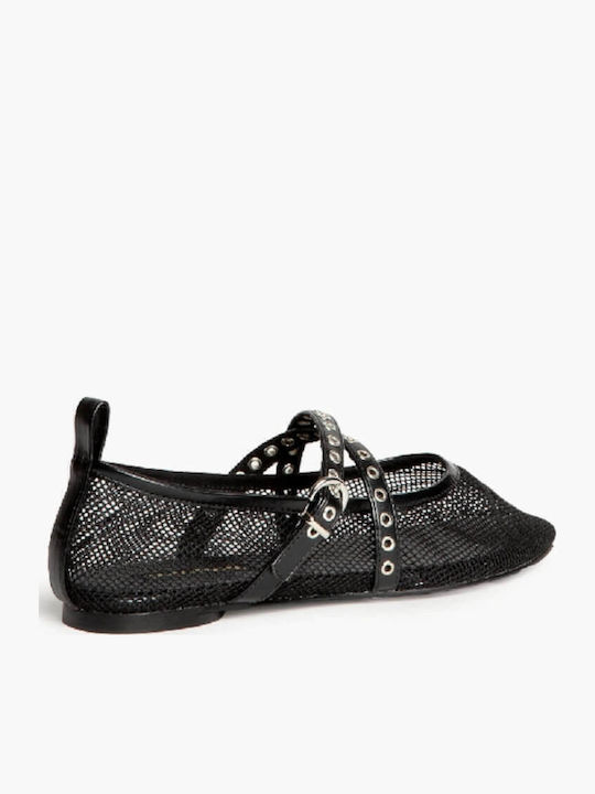 Damen Ballerinas in Schwarz Farbe