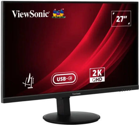 Viewsonic VG2709-2K-MHDU-2 IPS Monitor 27" QHD 2560x1440 cu Timp de Răspuns 4ms GTG