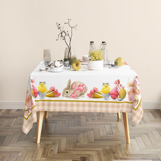 Față de masă de Paște 100% bumbac 140x320cm Club Cotton Preț