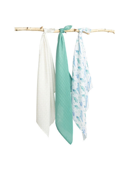 Sensillo Swaddle Blanket 70x80cm 3 Bucăți Sensillo Swaddle Blanket 70x80cm 3 Bucăți