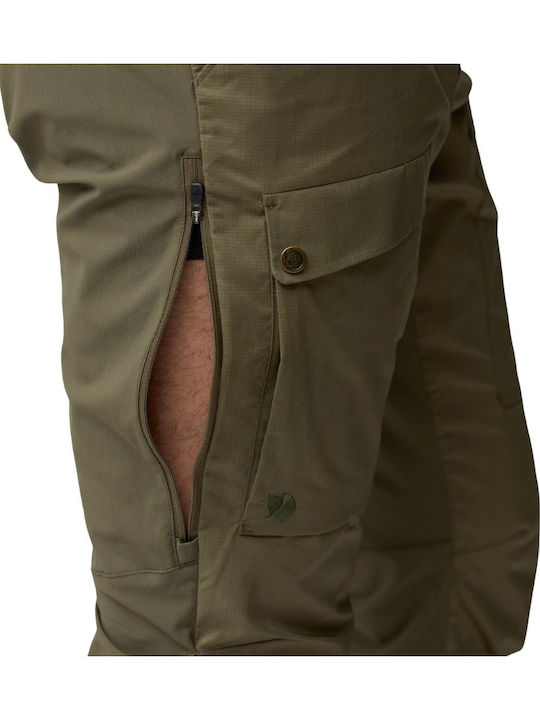 Fjallraven Abisko Ανδρικό Μακρύ Παντελόνι Πεζοπορίας Μαύρο
