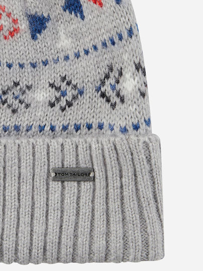 Beanie Beanie Knitted in Gray color