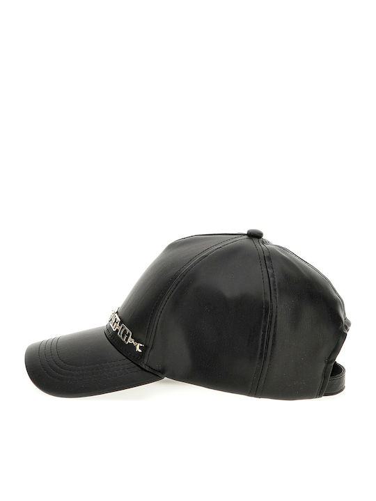 Шапка с козирка Guess Aw5260pol01 Черна Шапка с козирка Guess Aw5260pol01 Черна