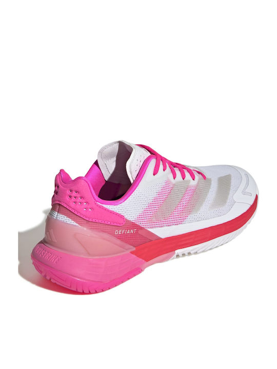 adidas Defiant Speed 2 Γυναικεία Παπούτσια Τένις Λευκά