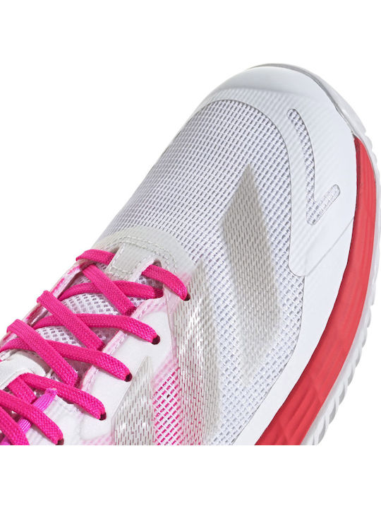 adidas Defiant Speed 2 Γυναικεία Παπούτσια Τένις Λευκά