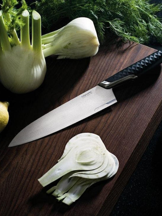 Fiskars Μαχαίρι Chef από Ανοξείδωτο Ατσάλι 20cm