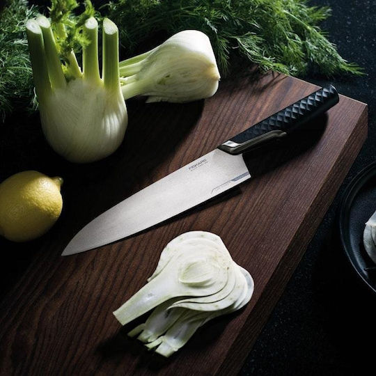 Fiskars Μαχαίρι Chef από Ανοξείδωτο Ατσάλι 20cm