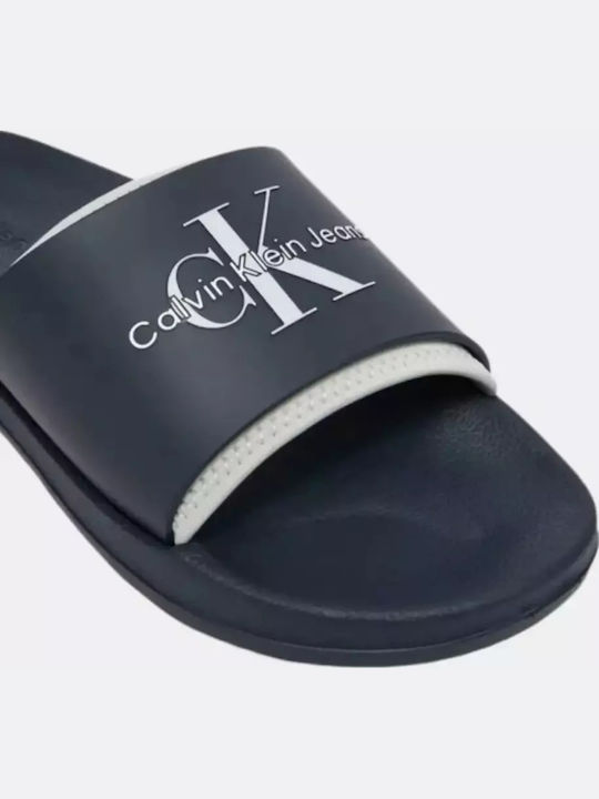 Men's Slides Blue