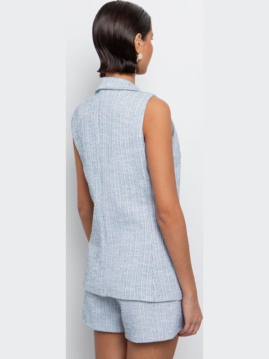 Women's Vest Light Blue