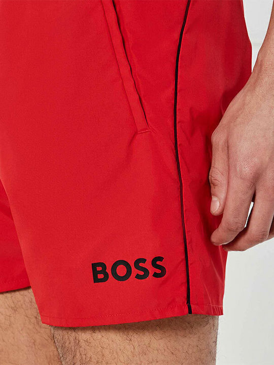 Boss Starfish Men's Swimwear Shorts Red
