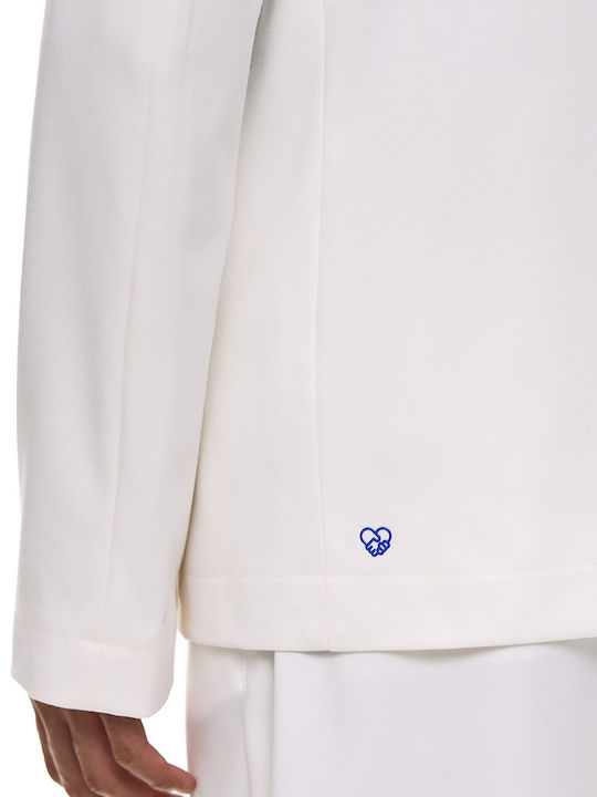 Men's Summer Suit Jacket Slim Fit White
