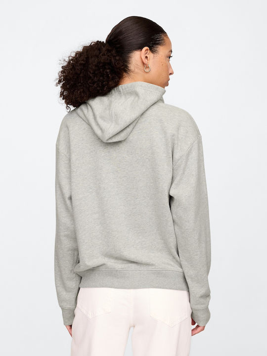Γυναικεία Ζακέτα Φούτερ Light Grey
