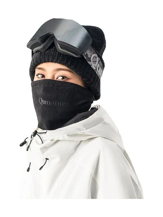 Qunature Oli Fleece Περιλαίμιο Μαύρο