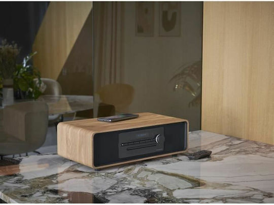 Thomson Ηχοσύστημα 2.0 MIC300IDABBT 60W με CD / Digital Media Player και Bluetooth Καφέ