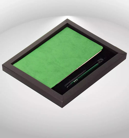 Bali Desk Set with Notebook and Pen 1 Piece