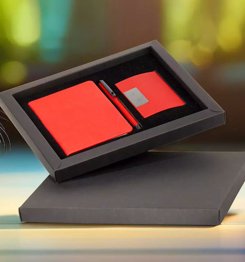 Desk Set with Notebook and Pen 1pcs
