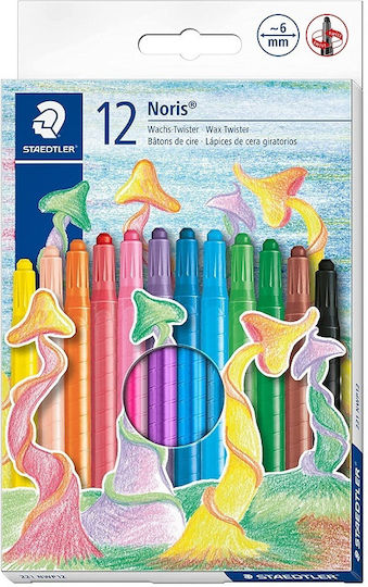 Staedtler Norris Twister Crayons Set 12 Colours