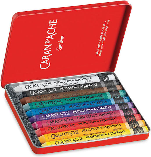Caran D'ache Crayons Set 10 Colours