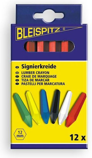 Bleispitz Crayons Set Blue 12pcs