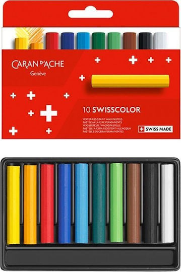 Caran D'ache Set de creioane colorate cu 10 culori