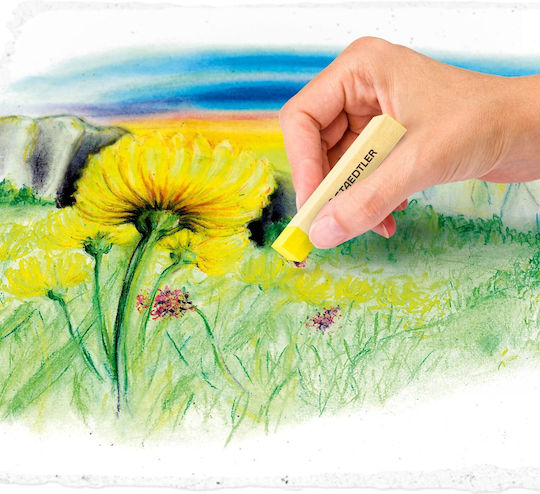 Staedtler Soft Pastel Chalks Σετ Κηρομπογιές με 12 Χρώματα