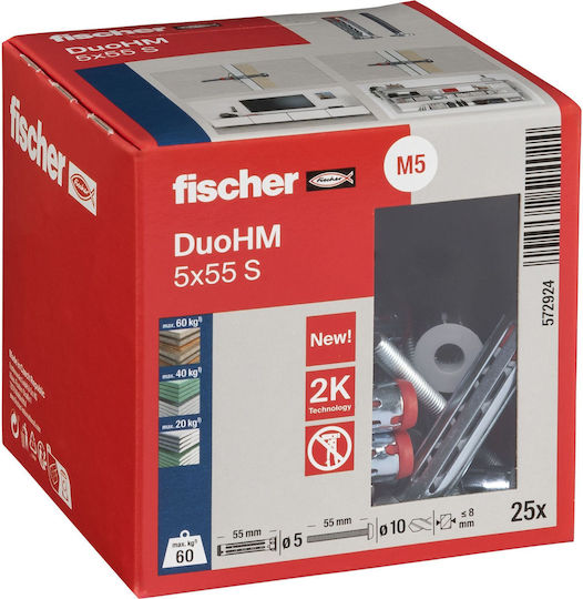 fischer Улей Пластмаса 5x55мм