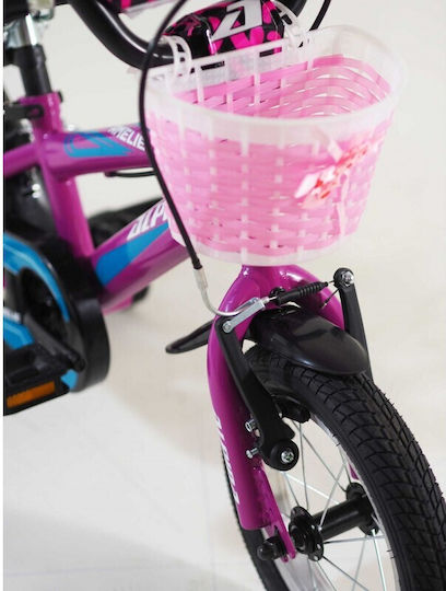 Alpina Amelie 12" Παιδικό Ποδήλατo BMX Μωβ