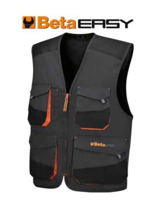 Beta 7907G Men's Safety Vest Gray