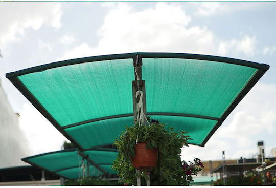 Grasher Ε125 Shade Net Green in Roll 1.5x50m 100gr/m²