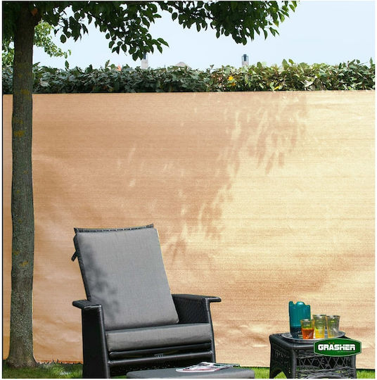 Grasher E-125 Rectangular Shade Net Beige in Roll 1x50m 125gr/m²