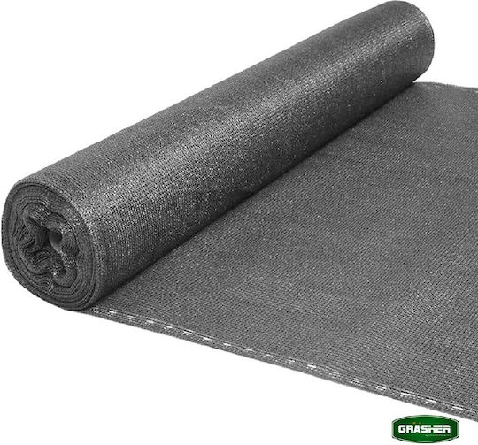 Grasher Ε-125 Rectangular Shade Net Gray in Roll 2x50m 125gr/m²