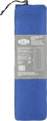 Nils Selbstaufblasend Einzeln Camping Schlafmatte Dicke 3cm in Blau Farbe { pn }}