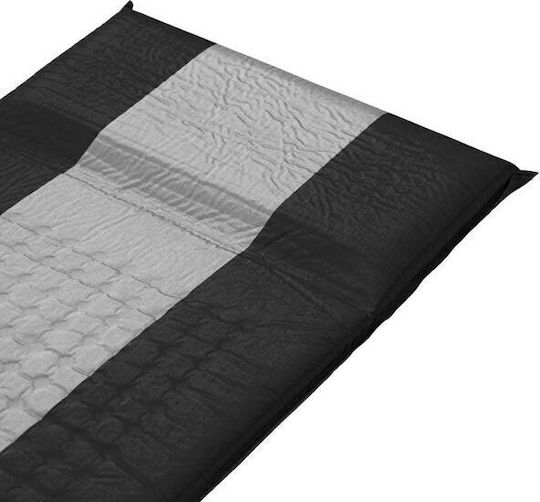 Abisal Αυτοφούσκωτο Μονό Υπόστρωμα Camping 195x60cm Πάχους 5cm Γκρι