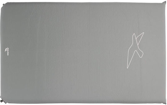 Easy Camp Siesta Self-Inflating Semi-double Camping Sleeping Mat 193x120cm Thickness 10cm in Gray color