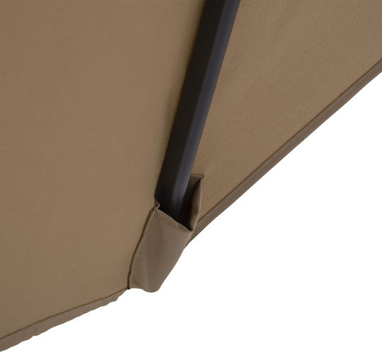HomeMarkt Cambell Replacement Umbrella Fabric Brown 1.8x2.7m