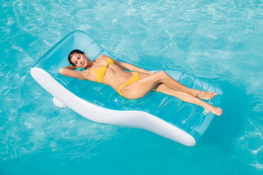 Intex Splash Lounge Inflatable Sea Mattress Turquoise 191x99cm