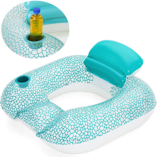 Bestway Inflatable Float for Sea Light Blue 102x94cm